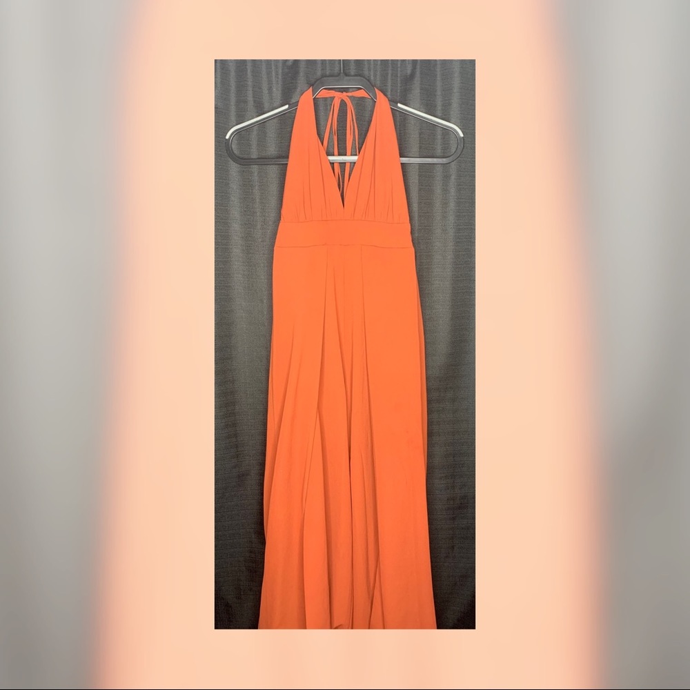 Charlotte Russe Halter Top Jumpsuit